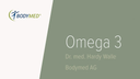 Bodymed SANA-PRO Omega-3 90%  - 180 Kapseln