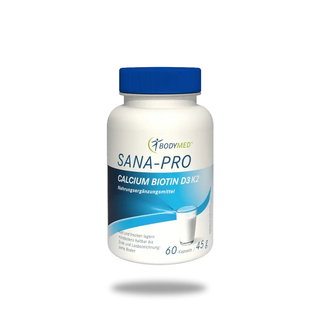 Sana Pro Calcium Biotin D3 + K2 (60 Kapseln)