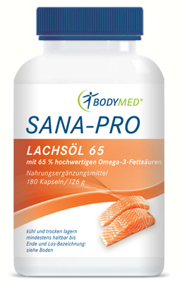 Bodymed SANA-PRO LACHSÖL 65 - 180 Kapseln