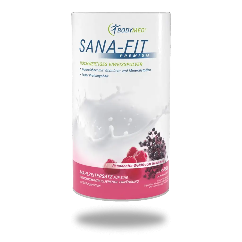 Sana Fit Premium Pannacotta Waldfrucht