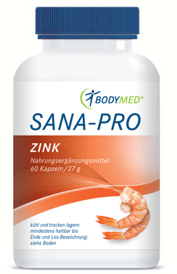 Bodymed SANA-PRO Zink - 60 Kapseln