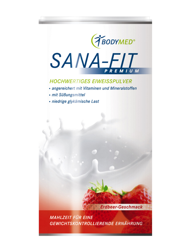 Bodymed SANA-FIT Premium Erdbeere-Joghurt 