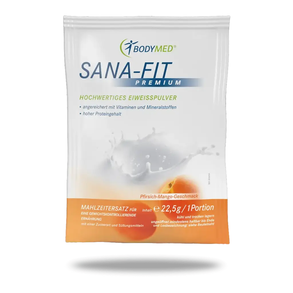 Sana Fit Premium Pfirsich Mango Portionsbeutel