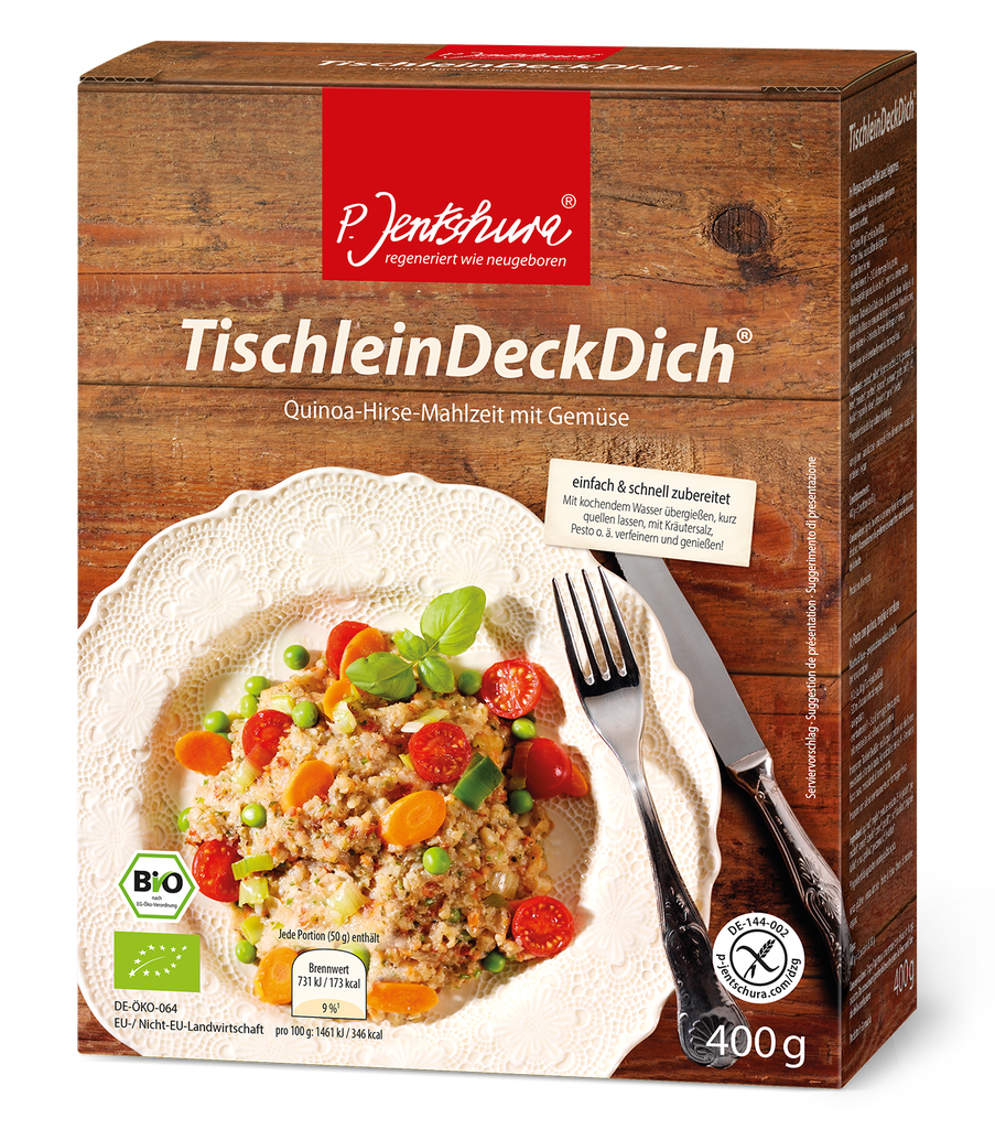 Jentschura TischleinDeckDich Quinoa-Hirse-Brei