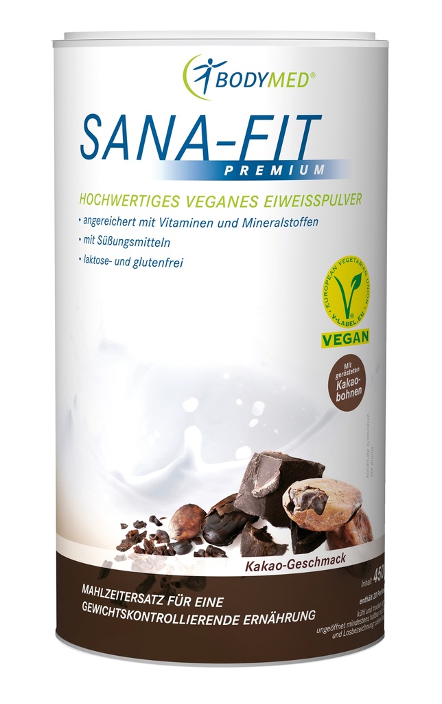 Bodymed SANA-FIT PREMIUM Kakao vegan