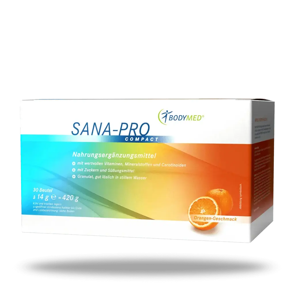 Sana Pro Compact Orangen-Geschmack