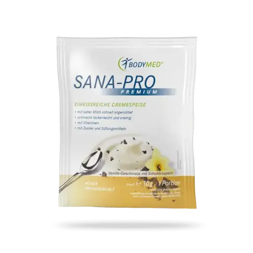 Sana Pro Premium Vanille mit Schokoraspeln