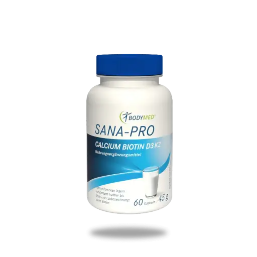Sana Pro Calcium Biotin D3 + K2 (60 Kapseln)