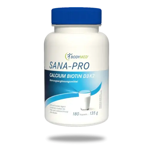 Sana Pro Calcium Biotin D3 + K2 (180 Kapseln)