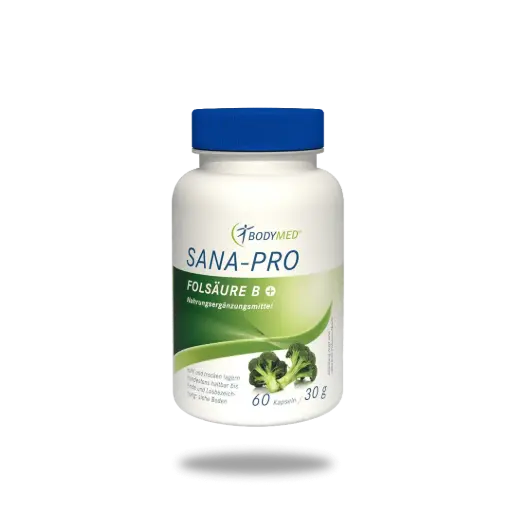 Sana Pro Folsäure B+ (60 Kapseln)