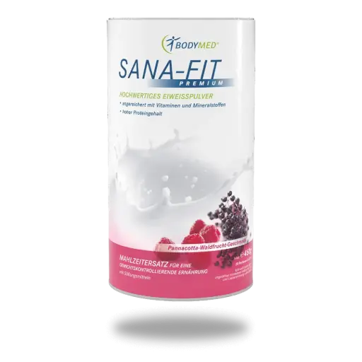 Sana Fit Premium Pannacotta Waldfrucht
