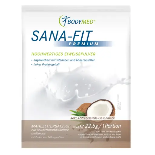 Sana Fit Premium Kokos Stracciatella Portionsbeutel