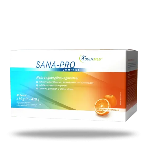 Sana Pro Compact Orangen-Geschmack